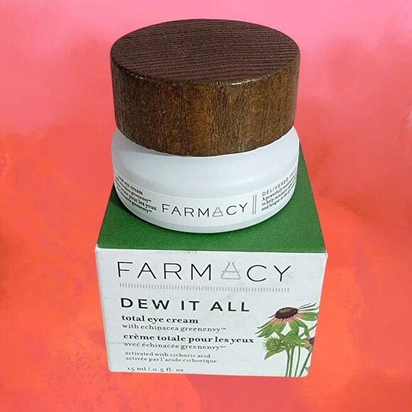 FARMACY Dew It In Total Eye Cream NEW 15ml/0.5fl oz - Picture 1 of 9